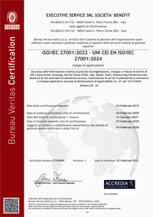 SISTEMA DI GESTIONE INTEGRATO - ISO 27001