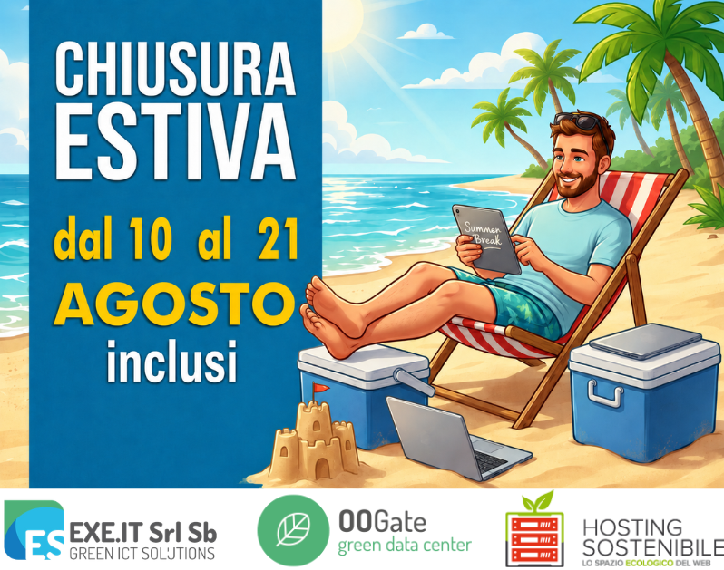 Chiusura Estiva